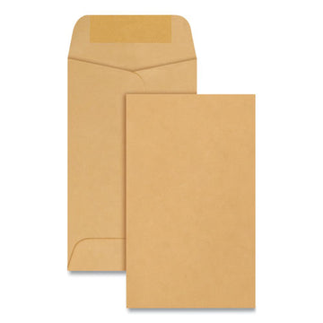 Quality Park™ Kraft Coin And Small Parts Envelope, #3, Square Flap, Gummed Closure, 2.5 X 4.25, Brown Kraft, 500-box freeshipping - TVN Wholesale